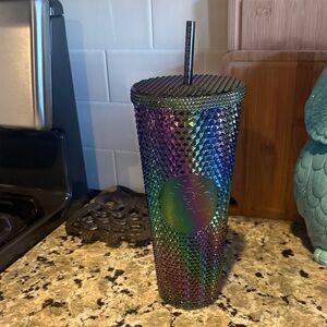 Starbucks Iridescent Studded Tumbler with Straw